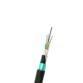 Direct Buried Outdoor Optical Cable , Fiber Ethernet Cable Customized Length